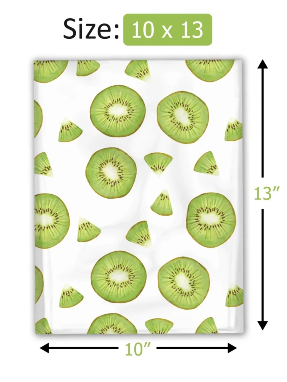 25 Kiwi Polymailers 10x13 Shipping Bags Boutique Packaging Envelopes 🥝